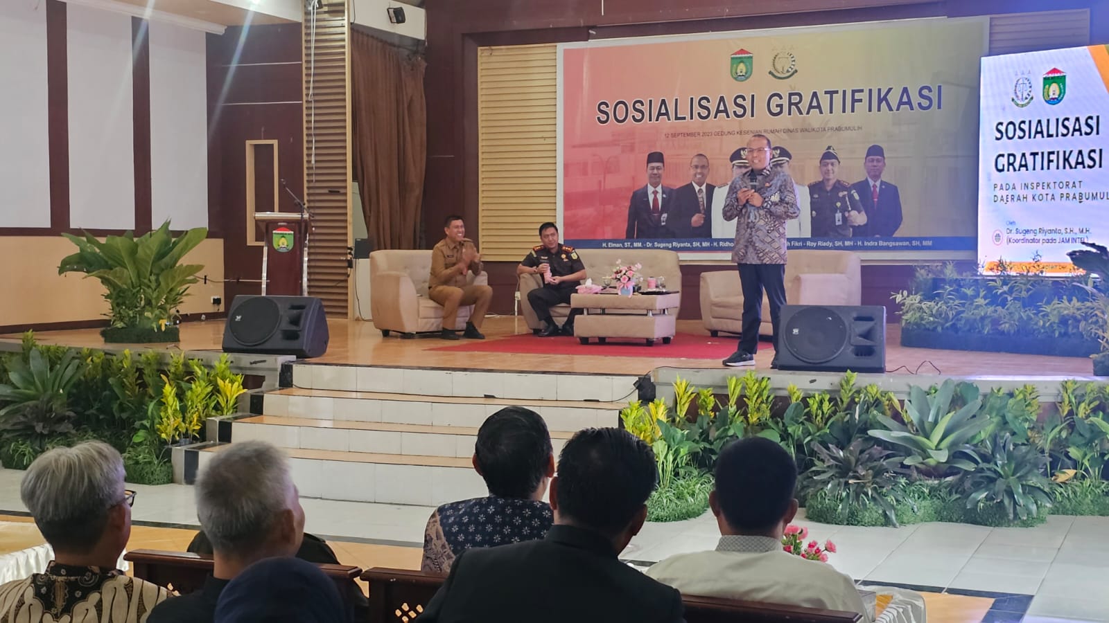 Narsum Dari Kejaksaan Inspektorat Gelar Sosialisasi Gratifikasi Untuk