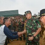 Pangdam II Sriwijaya Komitmen Akan Melanjutkan Pembangunan Kawasan Terpadu Warga SAD