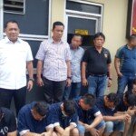 Lima Belas Bandit Digelandang Jatanras Polda Sumsel