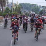 Kampanyekan Zona Integritas, Polres Gowes Bareng Komunitas Sepeda