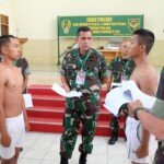 Pangdam Pimpin Sidang Parade Calon Tamtama