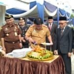 Sekda Sumsel Resmikan 5 Desa Menyala di Provinsi Sumatera Selatan