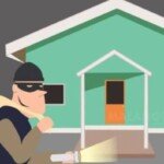 Rumah Disatroni Maling Saat Sekolah