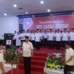 Antasari Azhar Lantik Garda Jokowi Sumsel