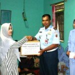 Panti Asuhan Jadi Lokasi  Anjangsana Satpom Lanud SMH