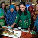 Febrita Deru Ajak Wong Sumsel Gemar Makan Ikan