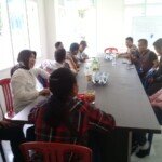 Posko Seknas Jokowi Jadi Lokasi Rakor Evaluasi Kedatangan Jokowi di Palembang