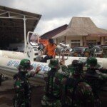 Personel Korem 044/Gapo Terima Pembekalan Dari BPBD Dan Basarnas Dalam Latgulbencal