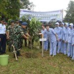 Lanud SMH Laksanakan Gerakan Tanam 1000 Pohon