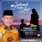 Peringatan Hari Ibu, Aslam Mahrom : Ibu Adalah Pilar Utama Kemajuan Bangsa