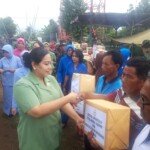 Korban Tsunami Lampung Terima Bantuan dari Dharma Pertiwi