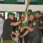 Danrem 044/Gapo Pimpin Sertijab Tiga Komandan Sekaligus