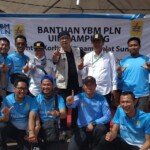 Dik Doank Jadi Relawan Psikososial YBM PLN di Lampung