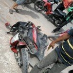 Pengendara Vario Hantam Truk Hingga Tewas