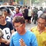 Blokir Jalan, Pedagang Tolak Larangan Parkir