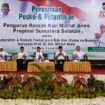 Pengurus Rumah Ma’ruf Amin Sumsel Resmi Dilantik