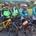 Kasdim 0418/Palembang Ikuti Olahraga Bersama Pejabat Kodam II/Sriwijaya