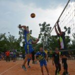 Korem 044/Gapo Turunkan Tim Volly Dan Bola Kaki Dalam Lomba Oraum HUT Kodam II/Sriwijaya