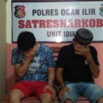 Dua Pemuja Sabu Di Ogan Ilir Kena Gelandang