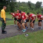 Yonif 141/AYJP Gelar Uji Petik Garjas Antar Kompi