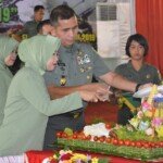 Danrem 044/Gapo Hadiri Acara Syukuran HUT Ke-73 Kodam II Sriwijaya