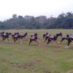 Yonif 141/AYJP Gelar Garjas Bagi Prajurit Baru Masuk Batalyon