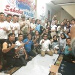 Relawan PASS Nobar Debat Capres