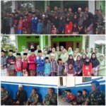 Bersama Persit, Koramil Kayuagung Anjangsana Panti Asuhan