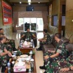 Korem 044/Gapo Terima Kunjungan Tim Wasrik Itjen TNI Angkatan Darat