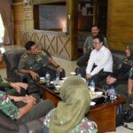 Danrem 044/Gapo Terima Audiensi DPD HIPAKAD Provinsi Sumsel