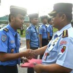 Prajurit TNI AU dan Avsec Diganjar Penghargaan