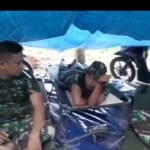 Satgas TMMD Lakukan Penjagaan Alat Berat