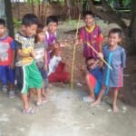 Mainan Tradisional “Cetoran” di Desa Pelaksanaan TMDD