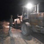 Proses Penimbunan Jalan Penghubung Pulokerto-Sungai Rengas Terus Dikebut