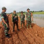 Dansatgas Terus Tinjau Lokasi Penimbunan Jalan