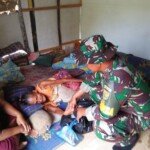 Nenek Subaidah dan Ona Dapat Bantuan Sembako TMMD