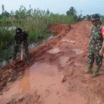 Diguyur Hujan, Komandan SSK Terjun Langsung Pantau Lokasi