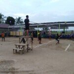 Lomba Volly Ball Masuk Kegiatan Non Fisik TMMD