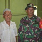 SSK TMMD Kap INF Syafrullah Wakili Dansatgas Serahkan Kunci Bedah Rumah