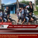 “Aksi Sirkus” Enam ABG, Pasca Kampanye Keselamatan Lalu Lintas Millenial