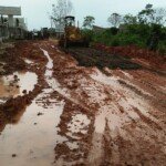 Jalan Utama Menuju Desa Pulokerto Diperbaiki