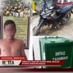 Amankan Terduga Pencurian Kotak Amal, Polisi Berjibaku Hindari Massa