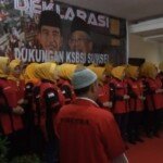 KSBSI Sumsel Bulatkan Tekad Dukung Jokowi-Maruf Amin