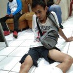 Curi Tas, Hendra Berujung Jalan Ngesot