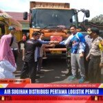 Air Sugihan Distribusi Pertama Logistik Pemilu