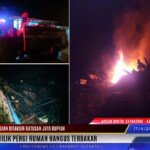 Ditinggal Pergi Pemiliknya, Rumah Hangus Terbakar