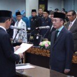 Ratu Dewa Resmi Jabat Sekda Kota Palembang