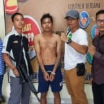 Curi Baterai Dan Buron 6 Bulan, Pesek Di Borgol