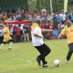 Pembukaan Kick Off Sepak Bola Piala Gubernur 2019 di Ogan Ilir dan Prabumulih