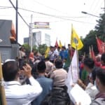 Pemuda Peduli Keadilan Demokrasi Sumsel Geruduk Polresta, Kejari dan Bawaslu